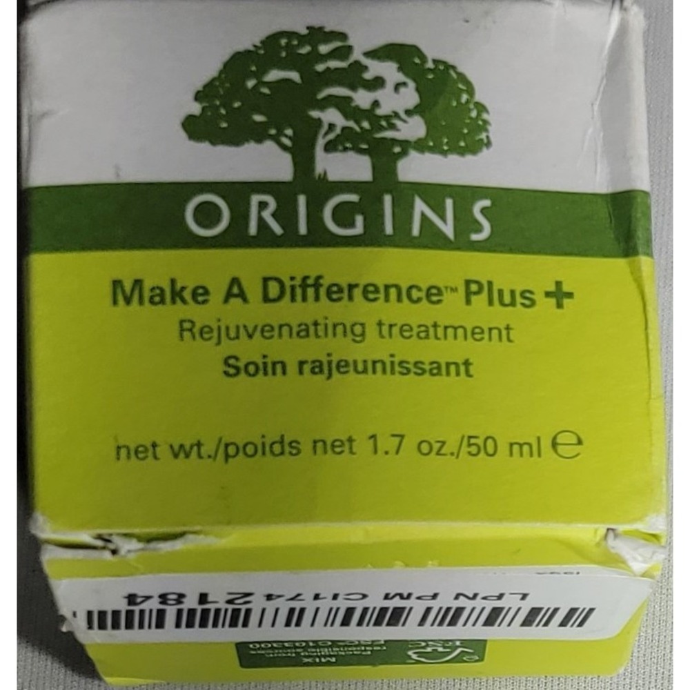 Origins Make A Difference Plus Rejuvenating Treatment 1.7 oz 50ml NIB
